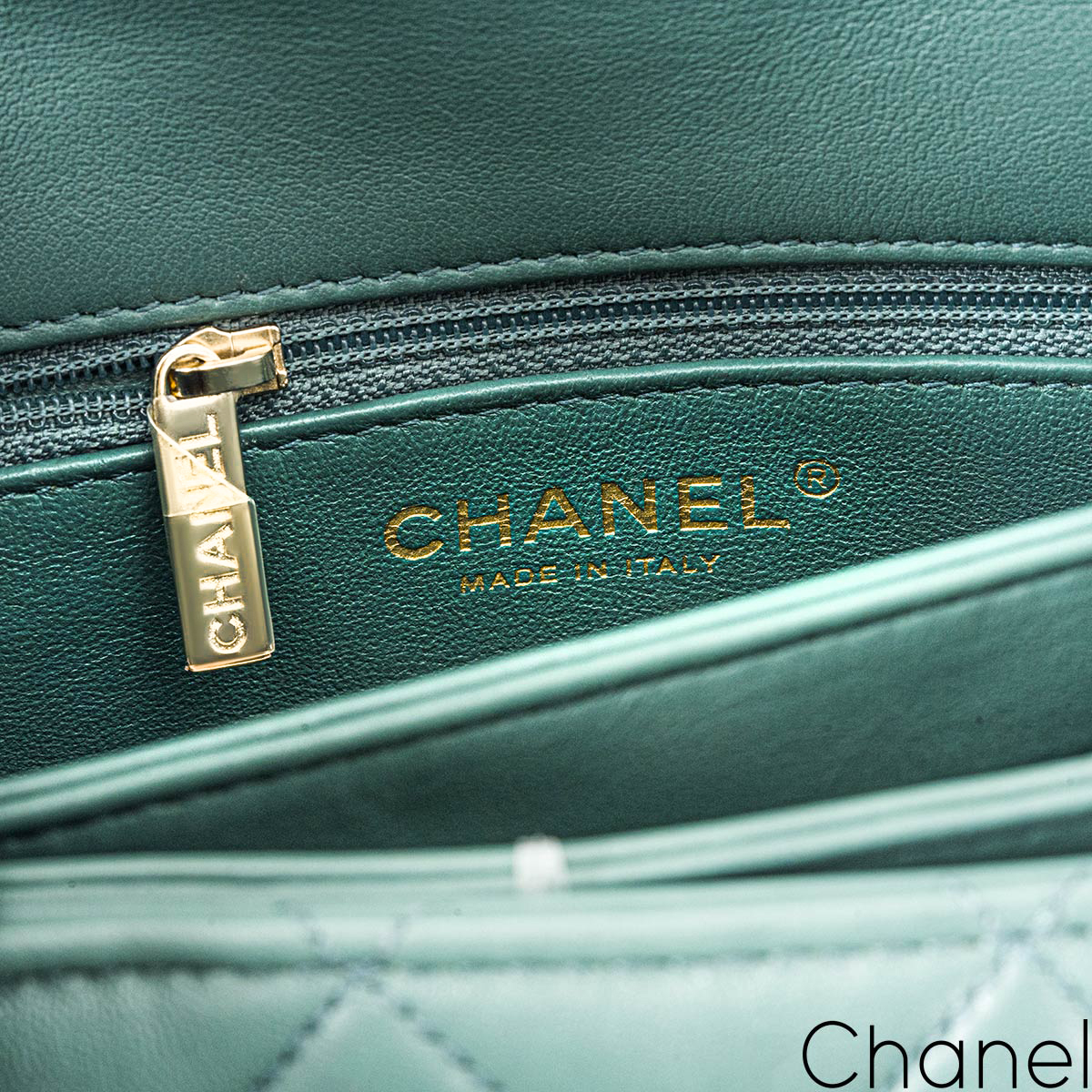 Chanel Small Green Trendy CC Flap Bag